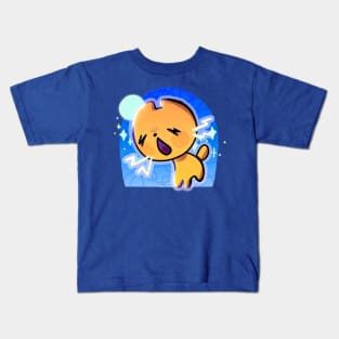 Sleepy Kitty Kids T-Shirt